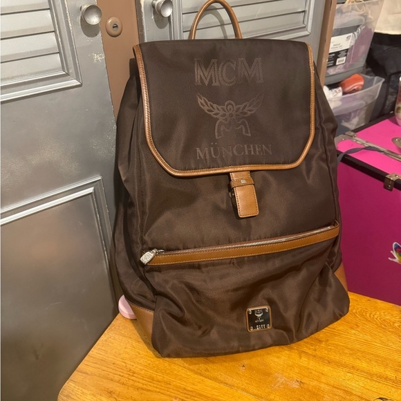 MCM Brown Backpack for Men - Picture 1 of 15